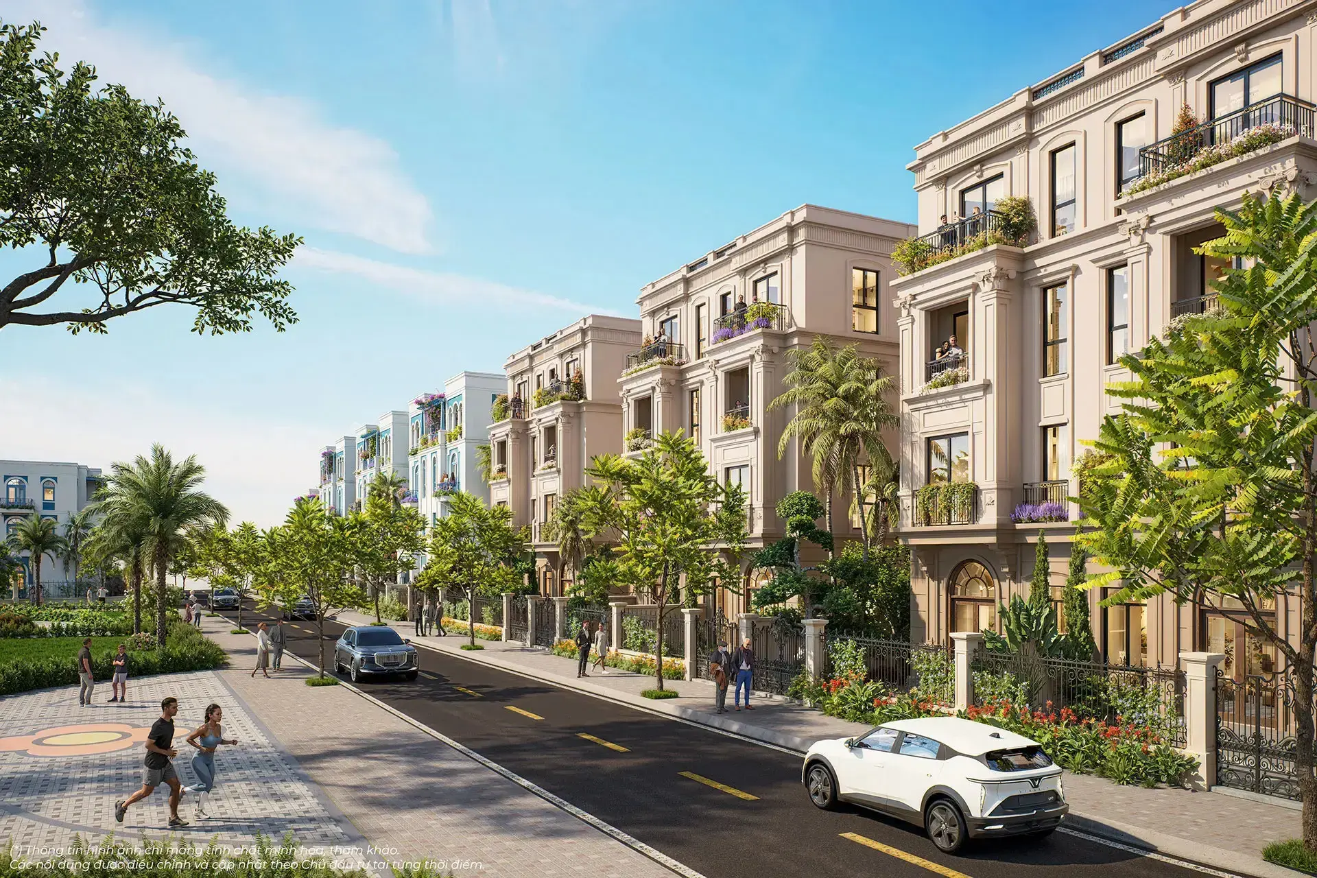 Phối cảnh biệt thự song lập tại Vinhomes Global Sportia Hanoi Phối cảnh biệt thự song lập tại Vinhomes Global Sportia Hanoi