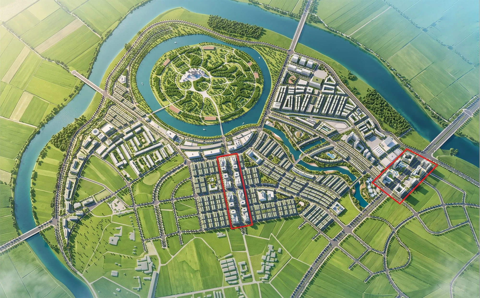 Quy hoạch tổng thể dự án Vinhomes King Park Quy hoạch tổng thể dự án Vinhomes King Park